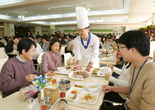 2005년 전자반도체식당 이벤트