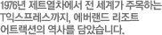 1976 Ʈ  谡 ָϴ Tͽ,  Ʈ Ʈ 縦 ҽϴ.