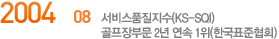 2004.08 ǰ(KS-SQI) ι 2  1(ѱǥȸ)