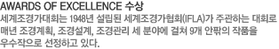 Awards of Excellence  氡ȸ 1948  氡ȸ(IFLA) ְϴ ȸ ų ȹ, 漳,   о߿  9  ǰ  ϰ ִ.